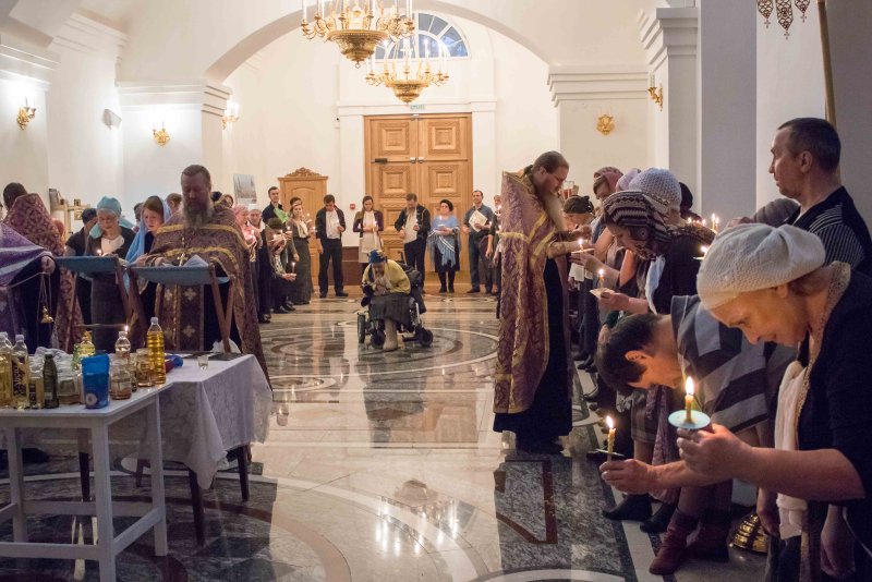 Расписание Соборования в храмах