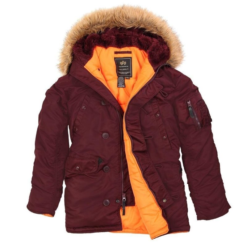 Куртка мужская зимняя Аляска Alpha industries