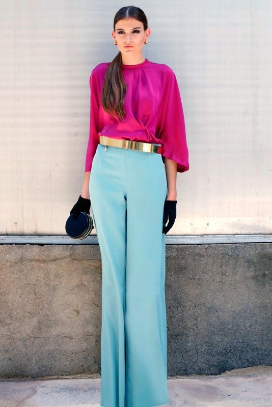 Брюки палаццо Street Style 2020