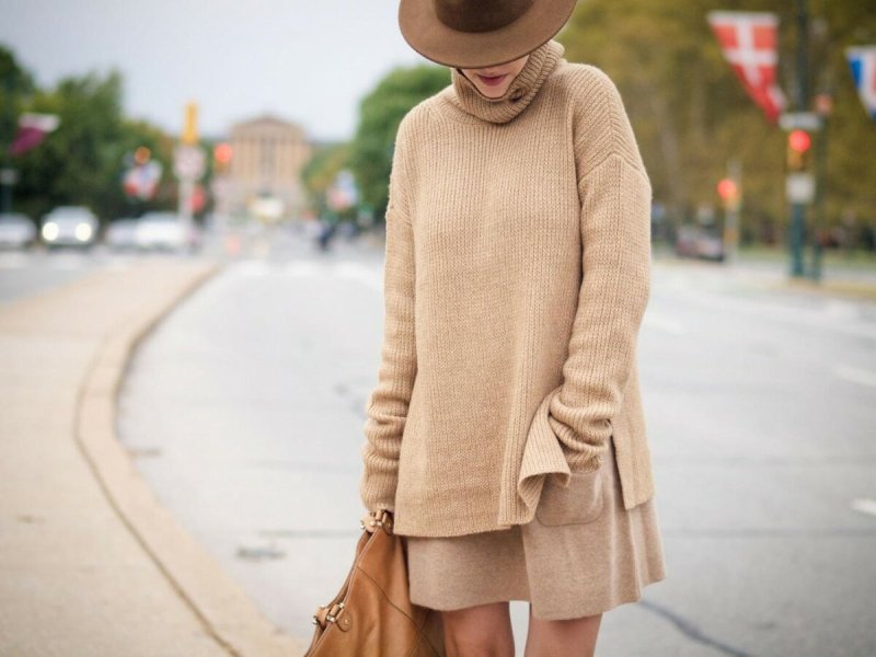 Ligio Oversize свитер Camel