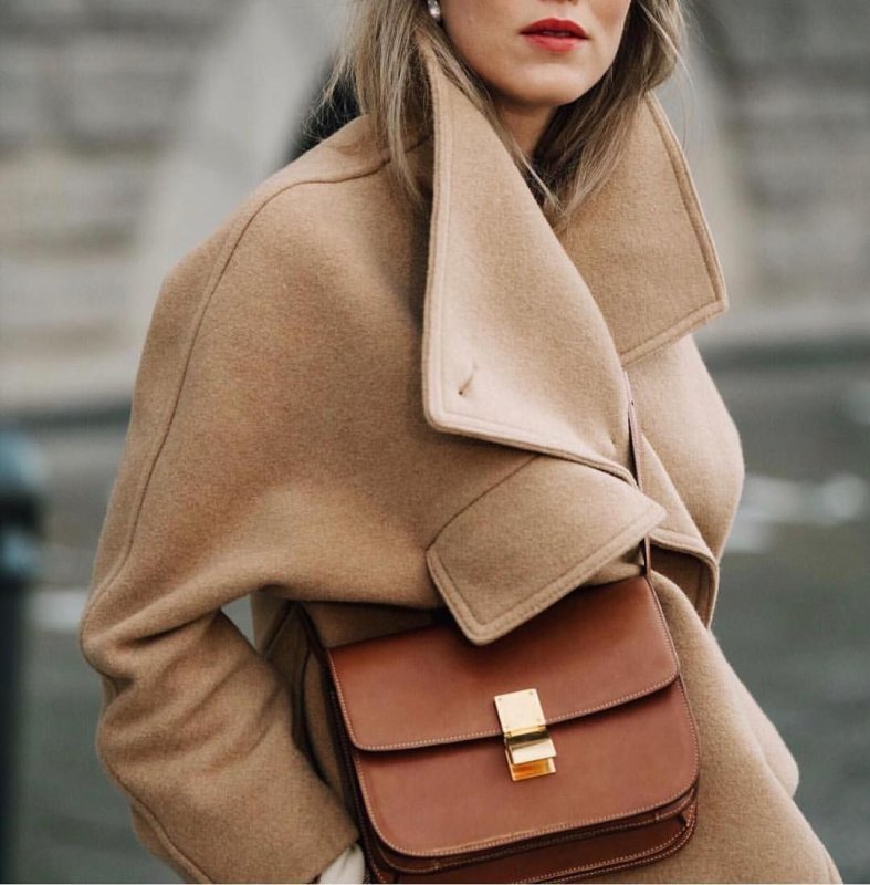 Водолазка цвета кэмэл Street Style