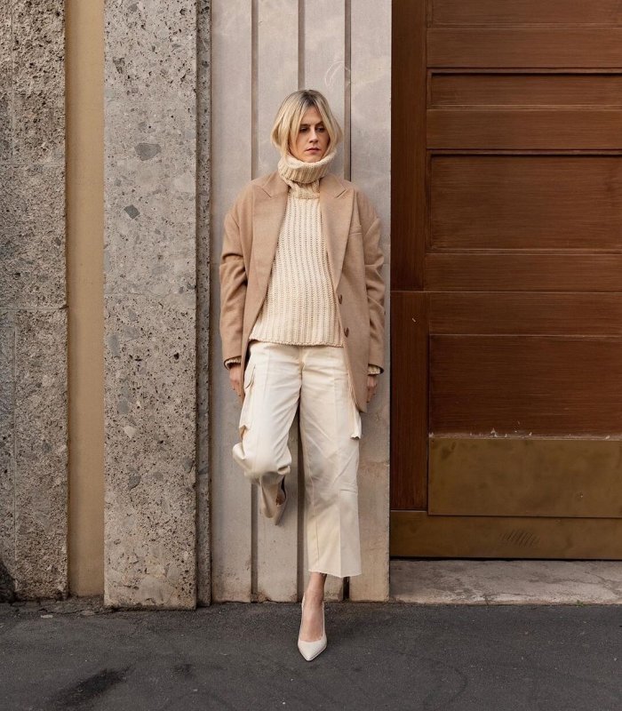 Ligio Oversize свитер Camel
