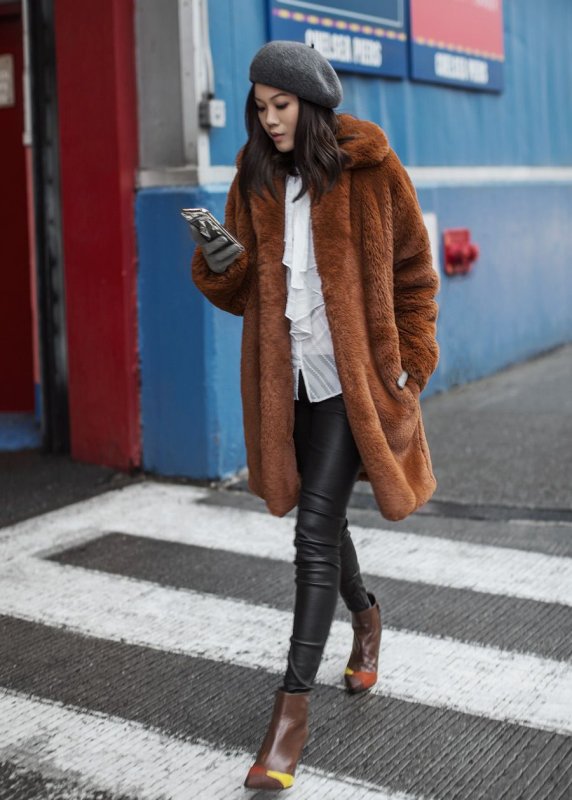 Эко шуба Max Mara