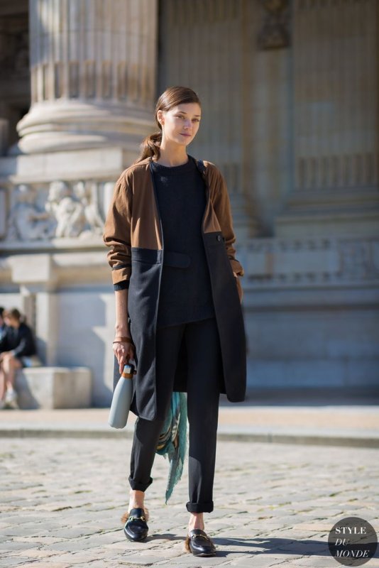 Street Style мюли Gucci
