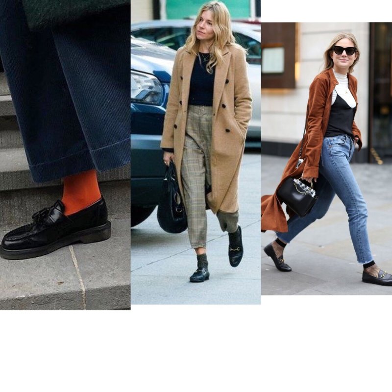 Street Style мюли Gucci