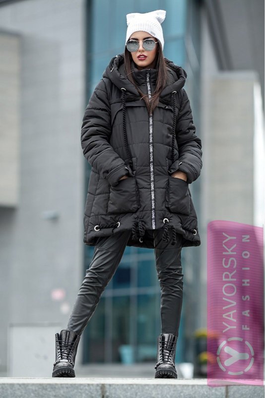 Пуховик оверсайз Street Style