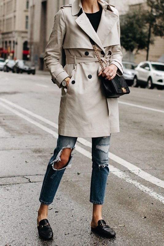 Тренч Burberry streetstyle Классик