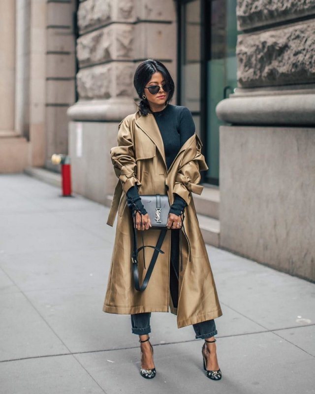 Тренч Burberry образы