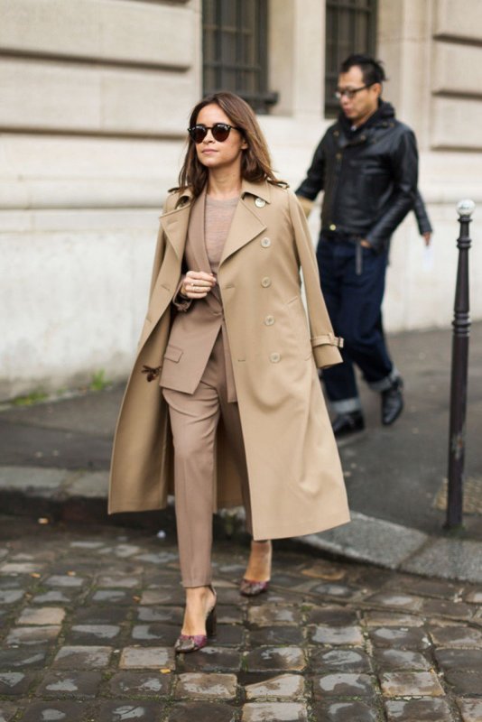 Burberry тренч селебрити