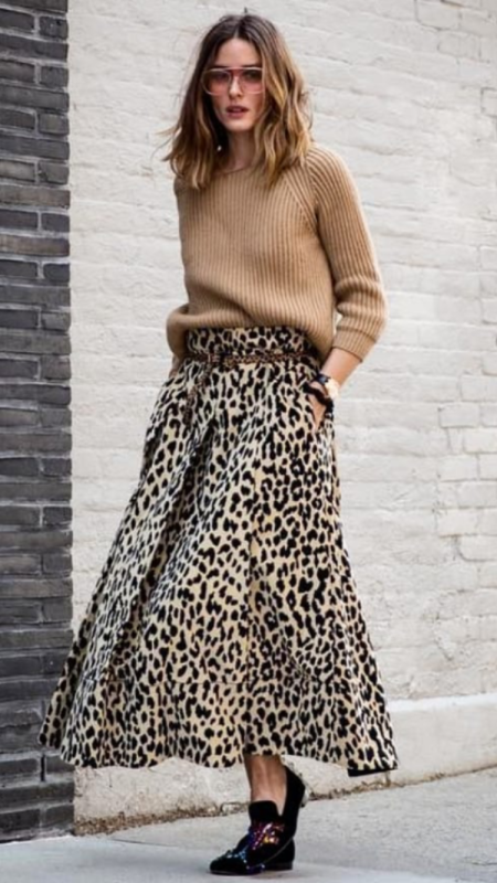 Леопардовая обувь Street Style