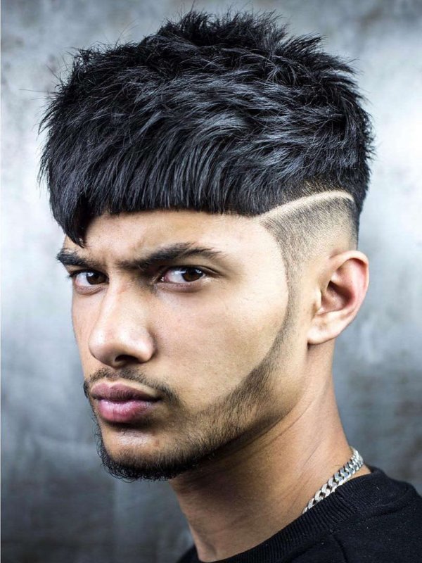 Angular Fringe стрижка
