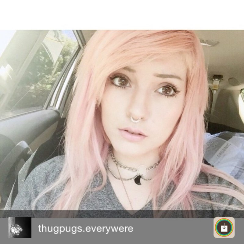 Leda Muir без косметики
