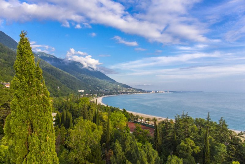 Абхазия Гагры море